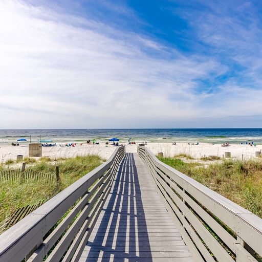 Boardwalk to the beach